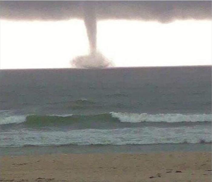 twister over the ocean